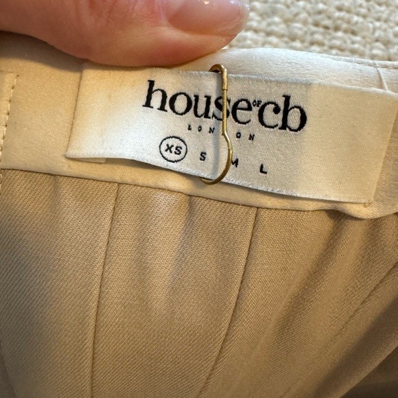 House of CB Ivory silk vintage corset top - Picture 6 of 7